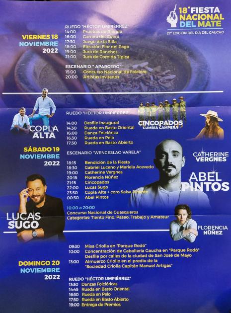 18° Fiesta del mate en San José ´´