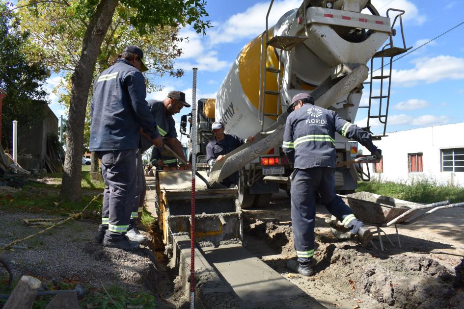 Cordon cuneta,Municipio de Fray Marcos ´´