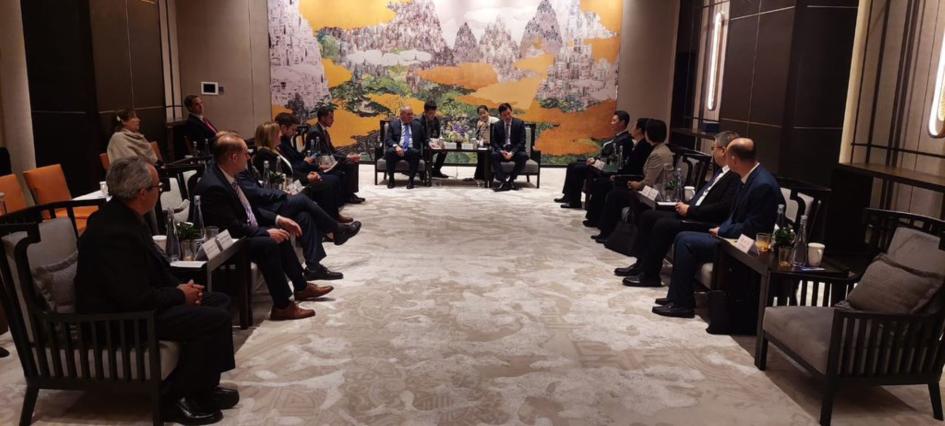 Misión floridense fue recibida en Shenyang, provincia de Liaoning Misión floridense fue recibida en Shenyang, provincia de Liaoning