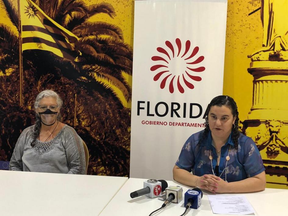 Coordinadora de Cultura Ma. Luz Falero y la encargada del Núcleo Sinfónico Florida Milka Gurgitano Coordinadora de Cultura Ma. Luz Falero y la encargada del Núcleo Sinfónico Florida Milka Gurgitano