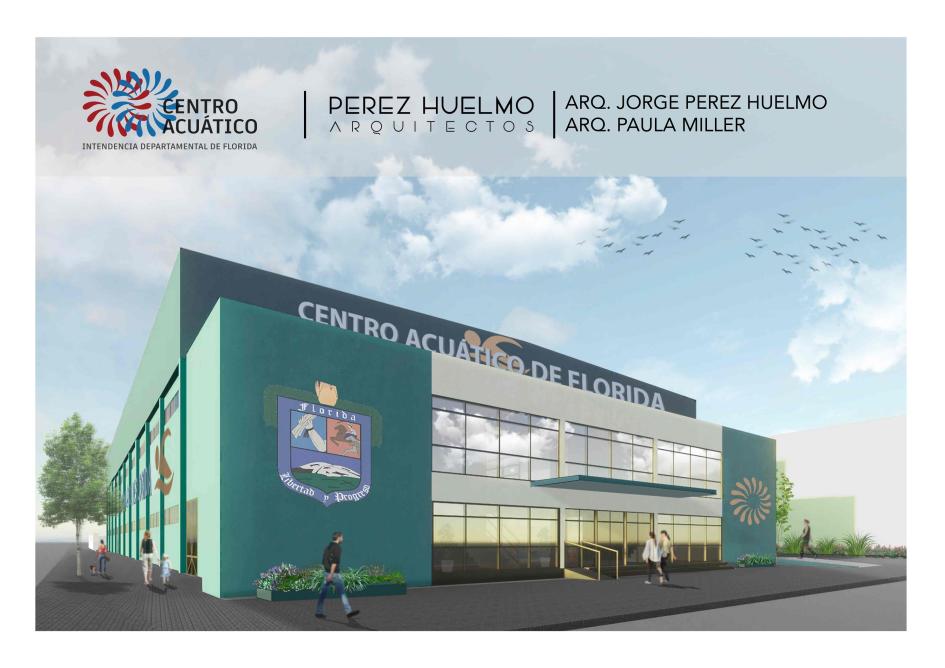 Intendencia presentó proyecto del nuevo Centro Acuático Florida