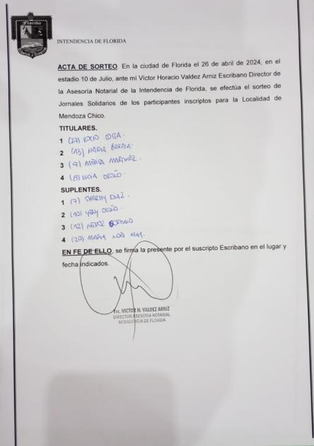Mendoza Chico Mendoza Chico