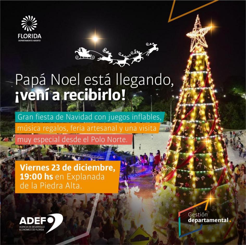 Se viene la fiesta de la Navidad a la explanada de la Piedra Alta Se viene la fiesta de la Navidad a la explanada de la Piedra Alta