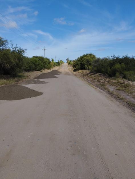 Obras viales en capital e interior del departamento ´´