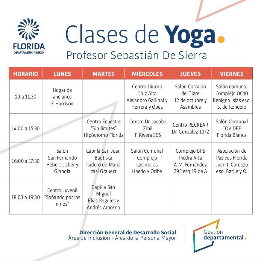 Clases de Yoga 2023 Clases de Yoga 2023