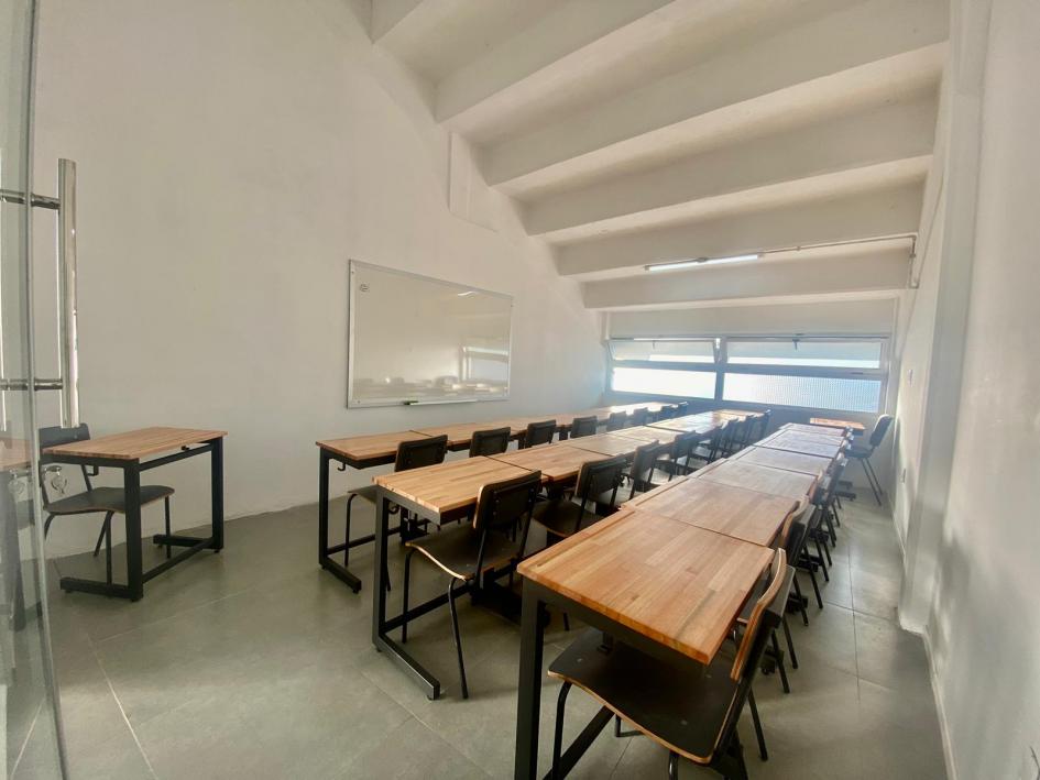 Entrega de aulas en el E.CC.OO. para capacitaciones de UTU en el área deportiva Entrega de aulas en el E.CC.OO. para capacitaciones de UTU en el área deportiva