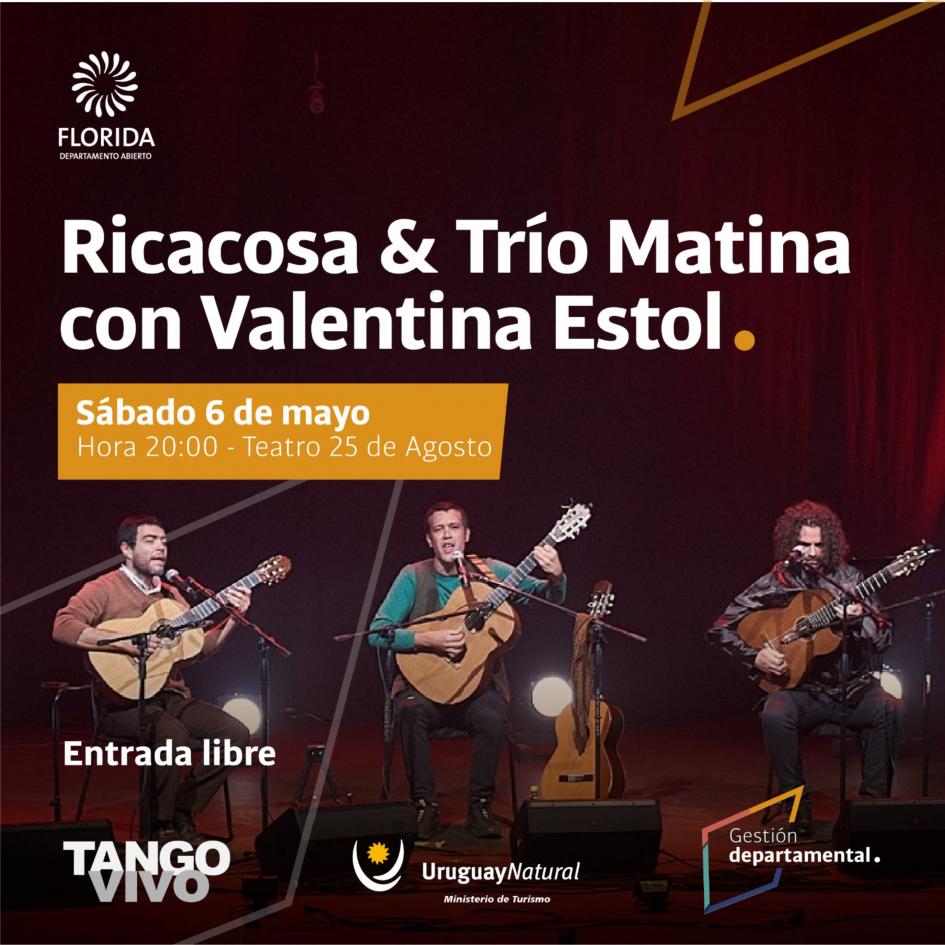RICACOSA y Trío MATINA con VALENTINA ESTOL RICACOSA y Trío MATINA con VALENTINA ESTOL