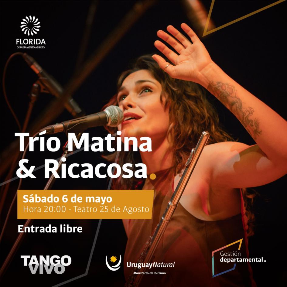 RICACOSA y Trío MATINA con VALENTINA ESTOL RICACOSA y Trío MATINA con VALENTINA ESTOL