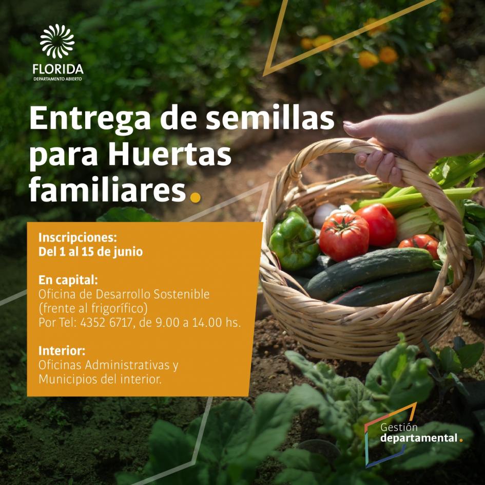 Entrega de semillas Entrega de semillas