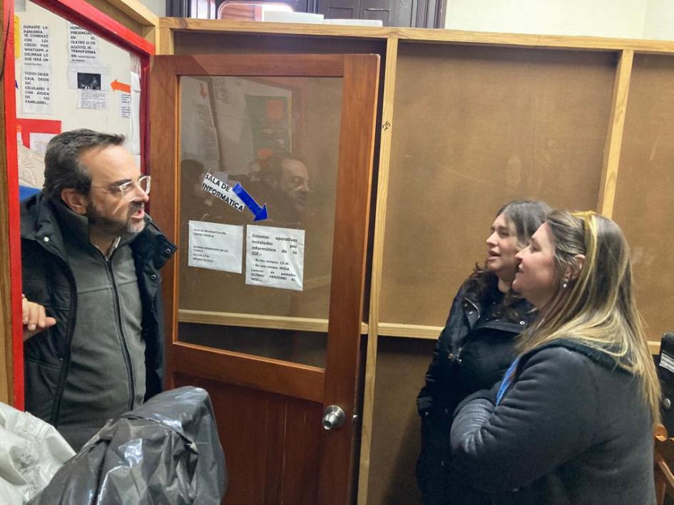 Centro Braille recibió a subsecretaria del MIDES Centro Braille recibió a subsecretaria del MIDES