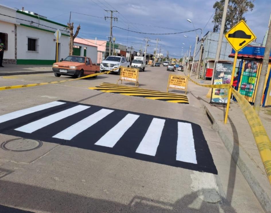 Trabajos de señalización vial