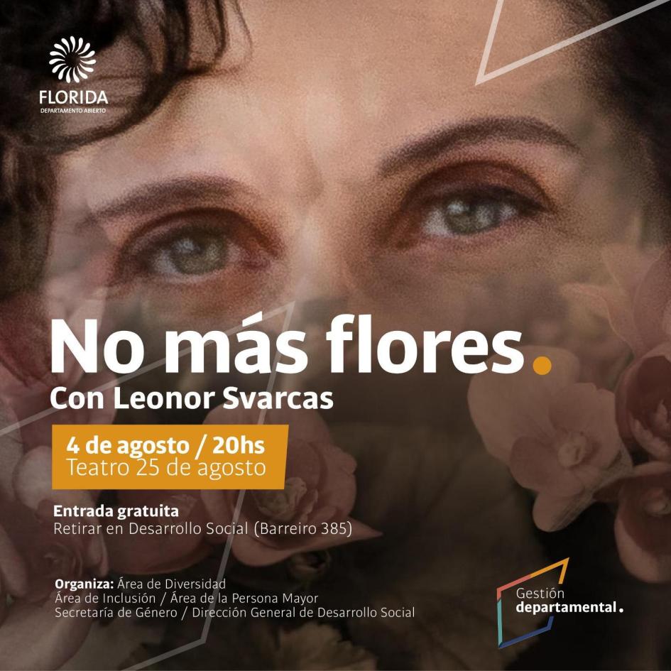 No más flores No más flores