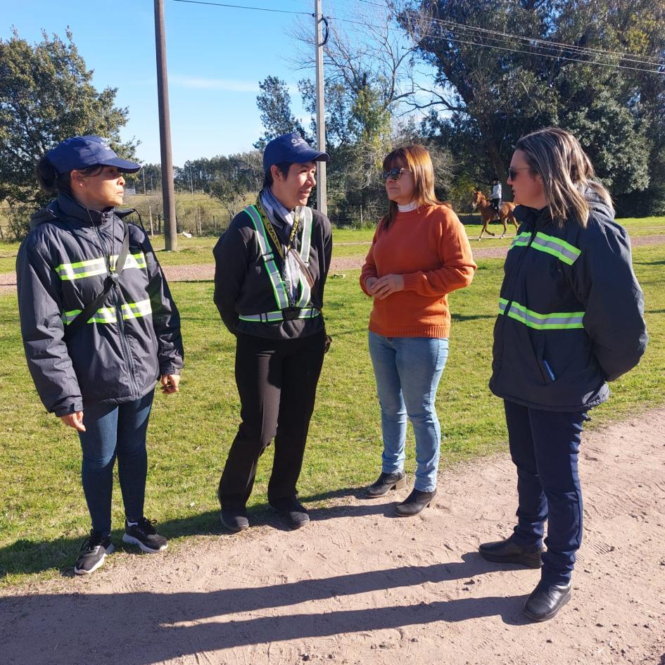 Nuevos inspectores fueron presentados en localidades del interior