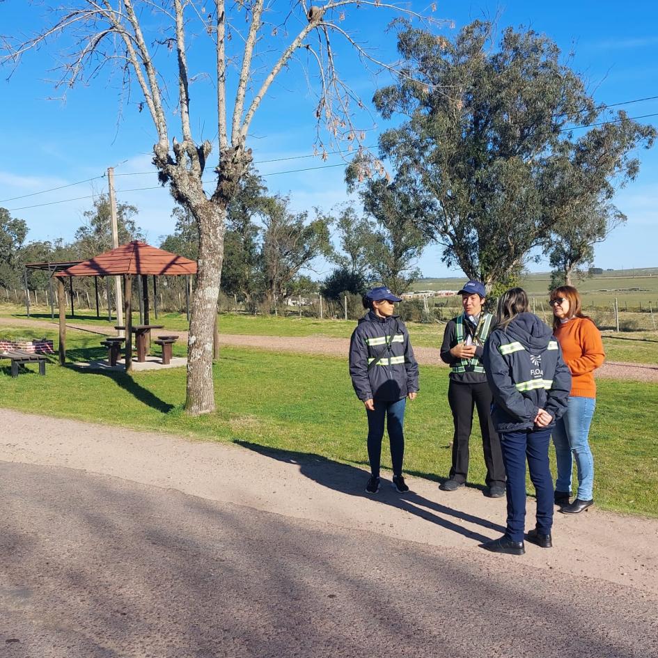 Nuevos inspectores fueron presentados en localidades del interior