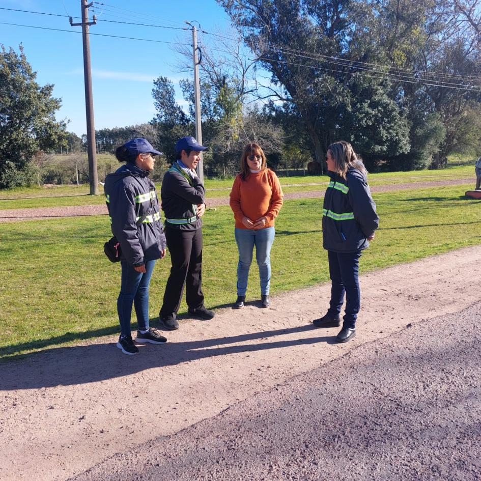 Nuevos inspectores fueron presentados en localidades del interior