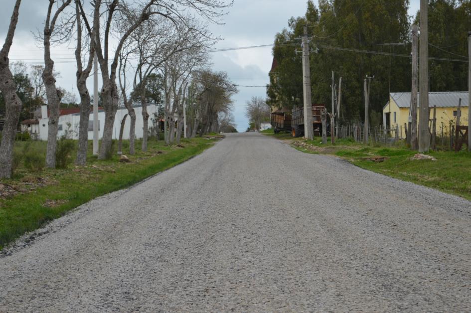 Avanzan obras en la localidad de Chamizo y en Barrio Mascheroni de Florida