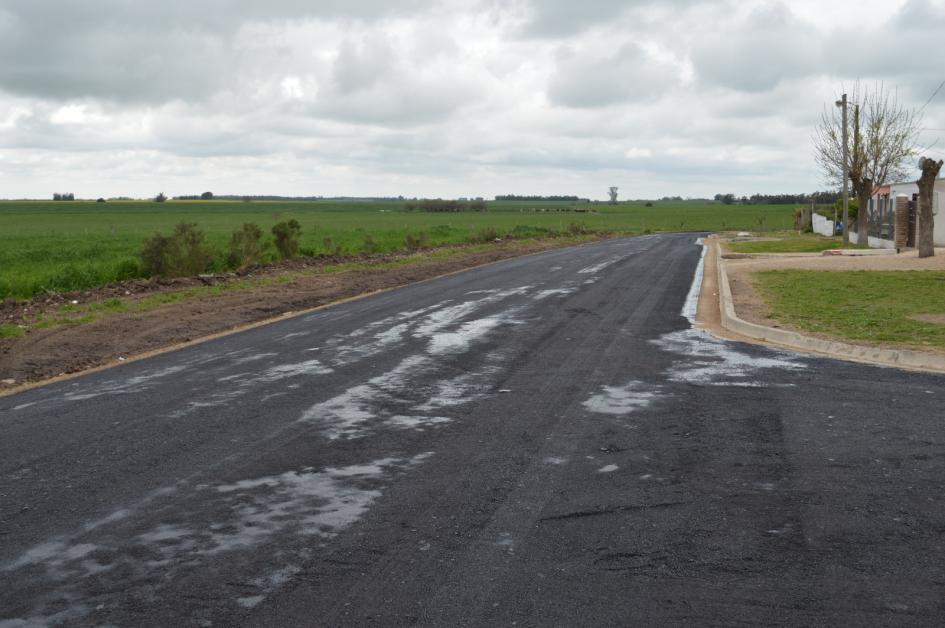 Avanzan obras en la localidad de Chamizo y en Barrio Mascheroni de Florida