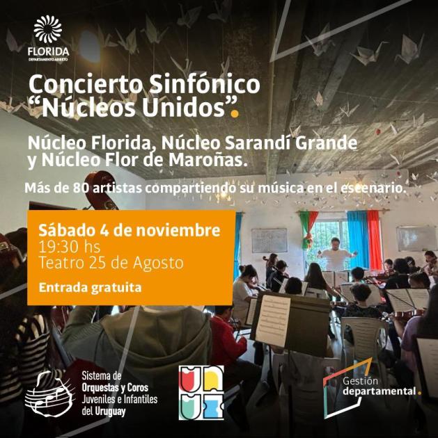 “Núcleos Unidos” en el Teatro 25 de Agosto “Núcleos Unidos” en el Teatro 25 de Agosto