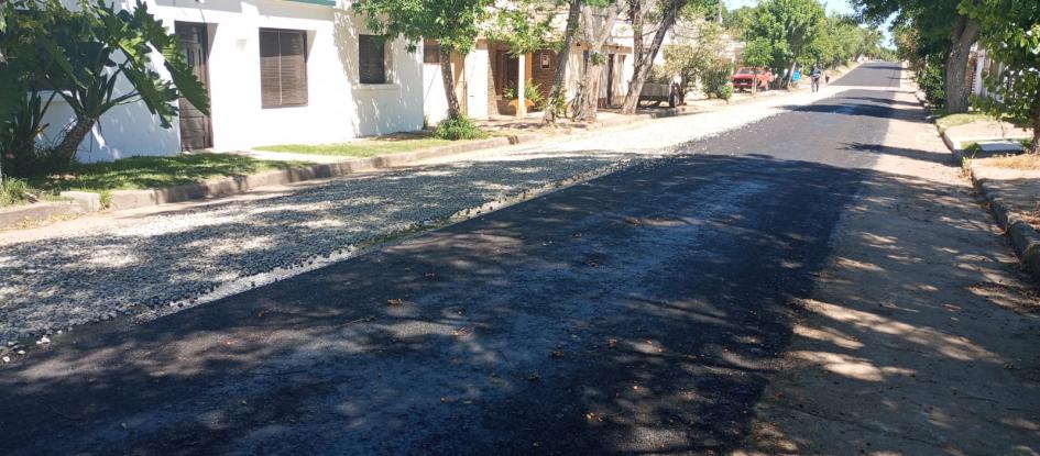 Avanzan obras en el interior