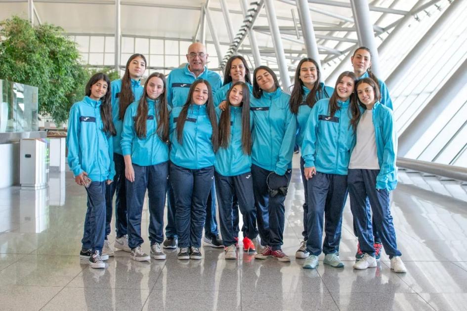Las Lobas de Florida Vóley partieron al Sudamericano de Chile Las Lobas de Florida Vóley partieron al Sudamericano de Chile