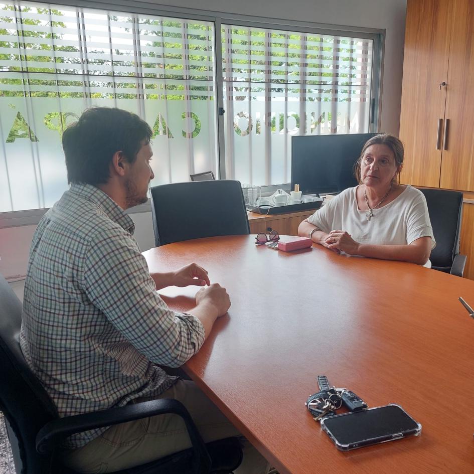 Delia Mutay visitó la ciudad de Casupá Delia Mutay visitó la ciudad de Casupá