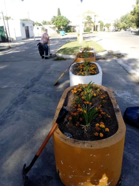 Trabajos en espacios públicos de la capital e interior Trabajos en espacios públicos de la capital e interior