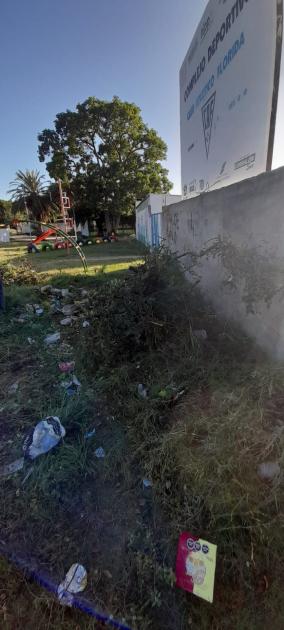 Trabajos en espacios públicos de la capital e interior Trabajos en espacios públicos de la capital e interior