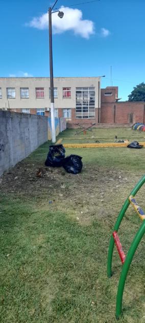 Trabajos en espacios públicos de la capital e interior Trabajos en espacios públicos de la capital e interior