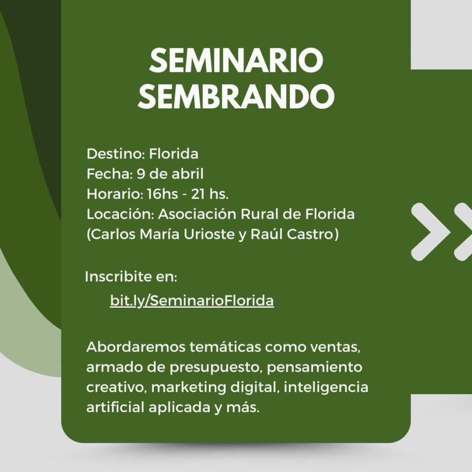 Sembrando 2024 llega a Florida