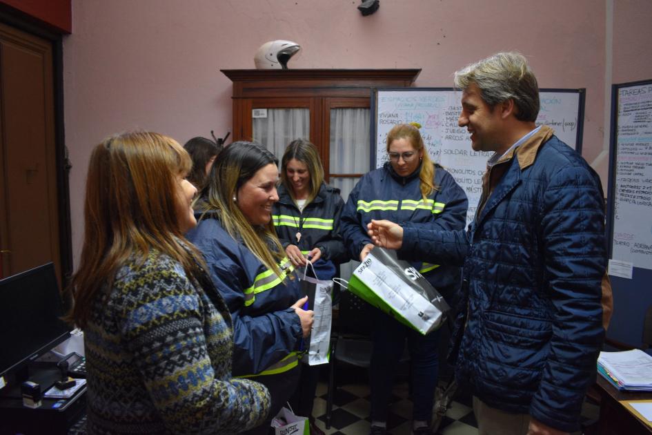 Presentacion de inspectores en Sarandi Grande ´´