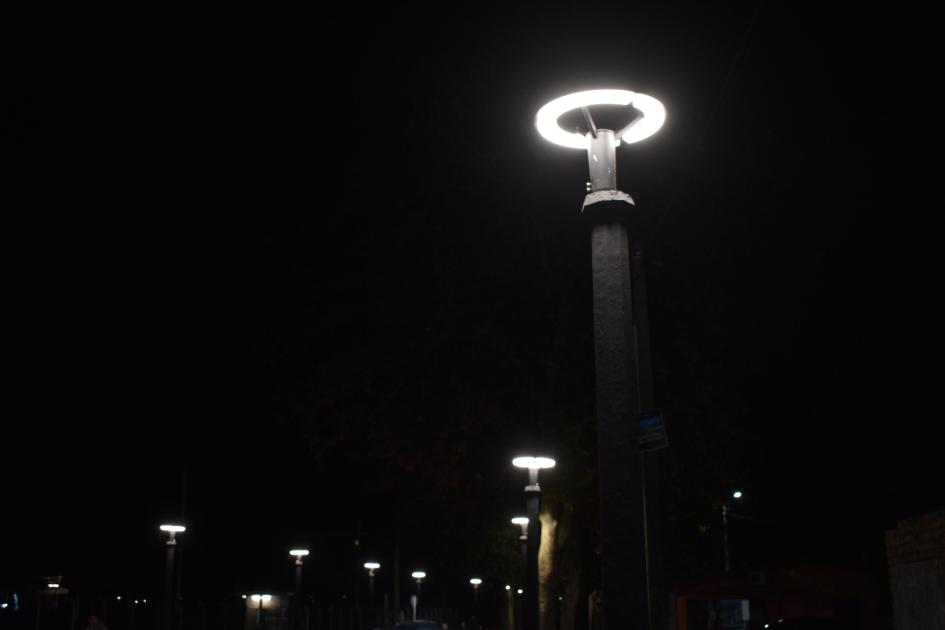 Inauguración de luminarias calle Saravia y Acceso a Florida ´´