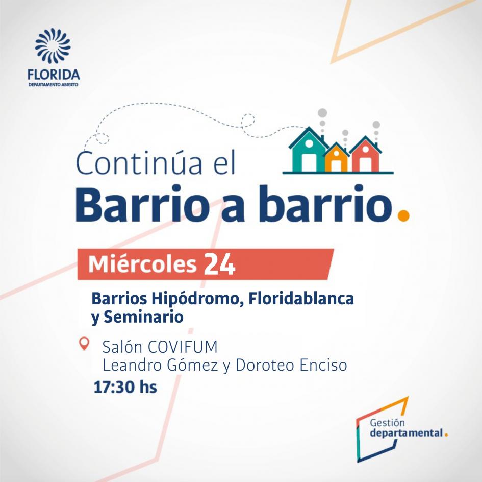 Gira barrio a barrio Gira barrio a barrio