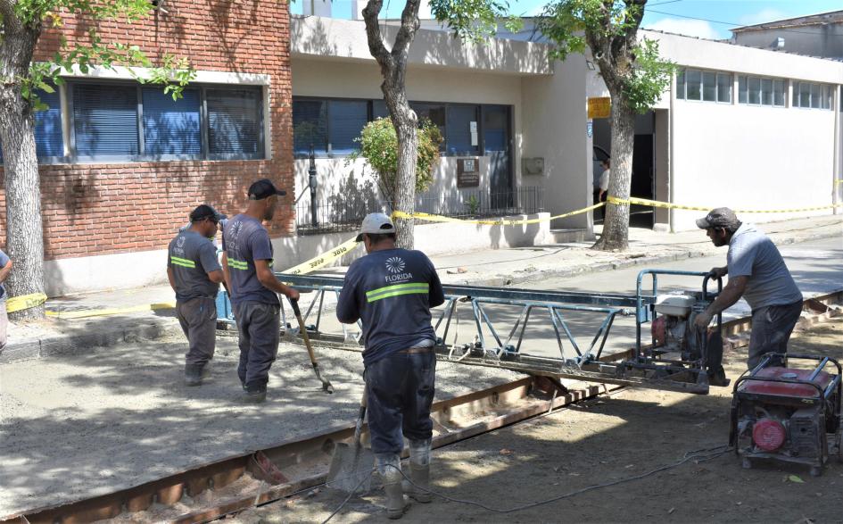 Trabajos en calle Dr. González ´´