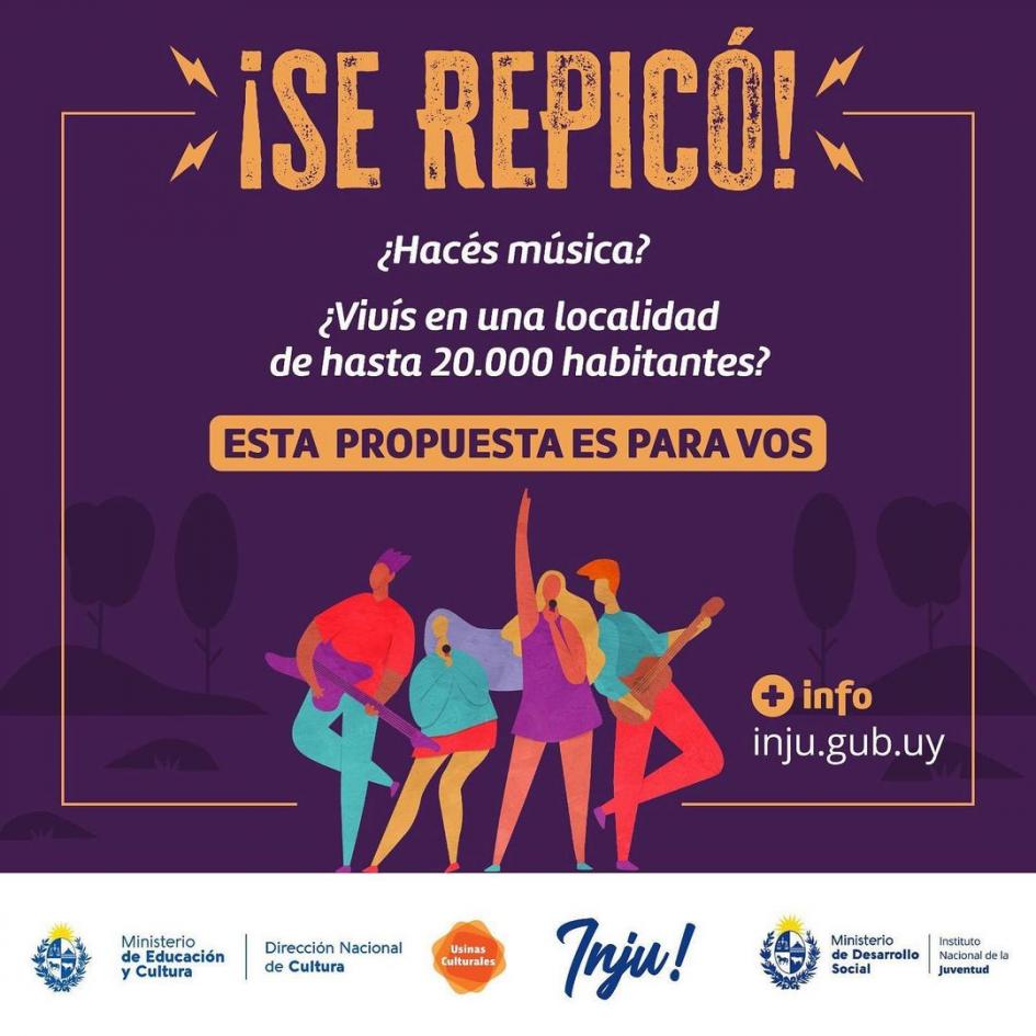 Convocatoria a jóvenes músicos ´´