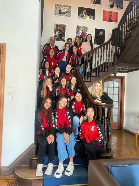 Delegación de voleibol en Argentina ´´