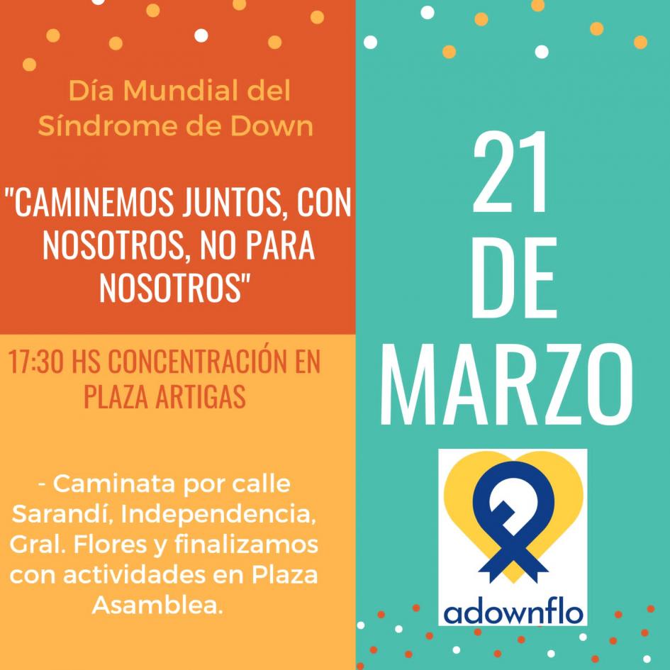 Día internacional del Sindrome de Down Día internacional del Sindrome de Down