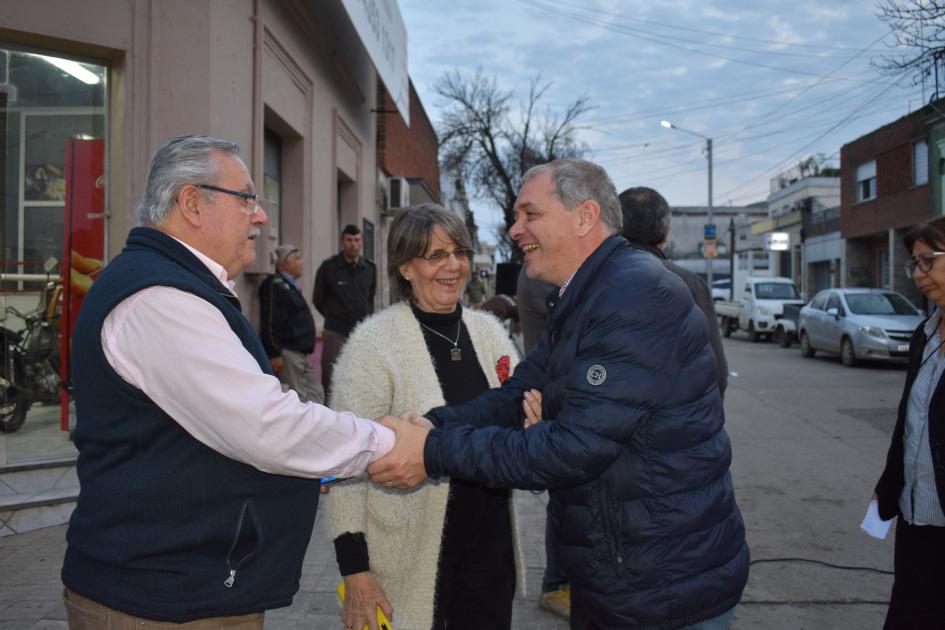 Inauguración de luminarias calle Saravia y Acceso a Florida ´´