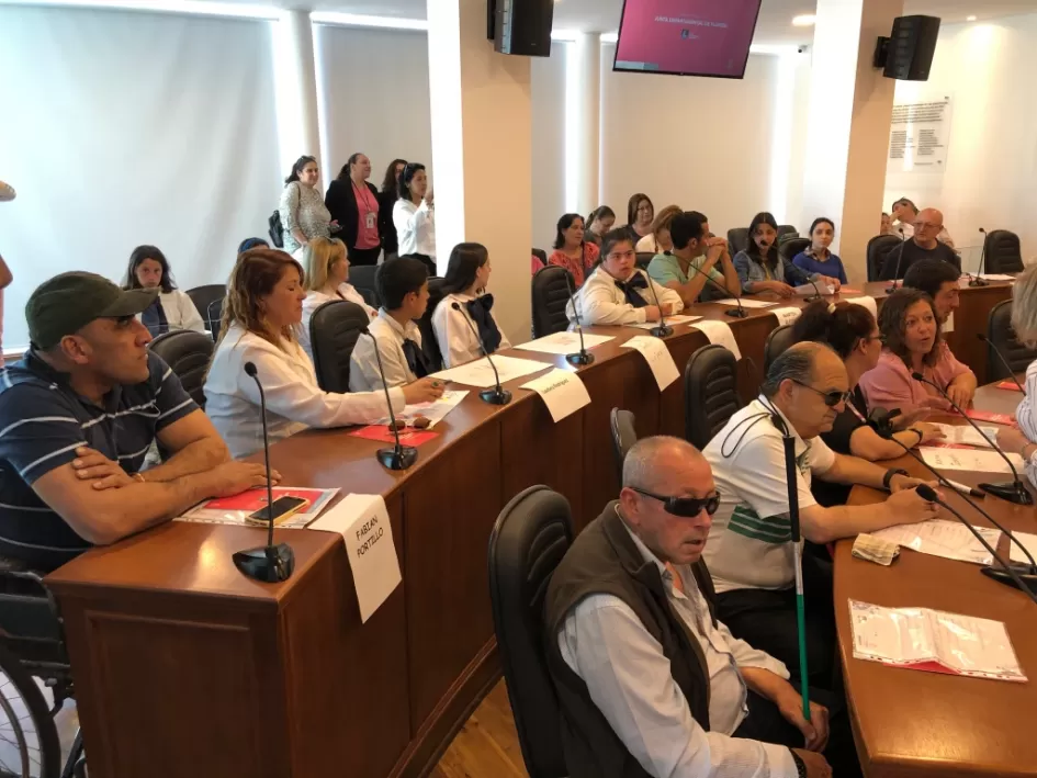 Edil por un día personas con discapacidad ´´