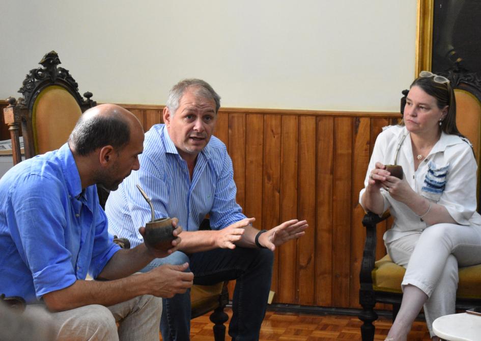 Visita Ministro Desarrollo Social ´´