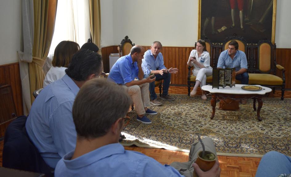 Visita Ministro Desarrollo Social ´´