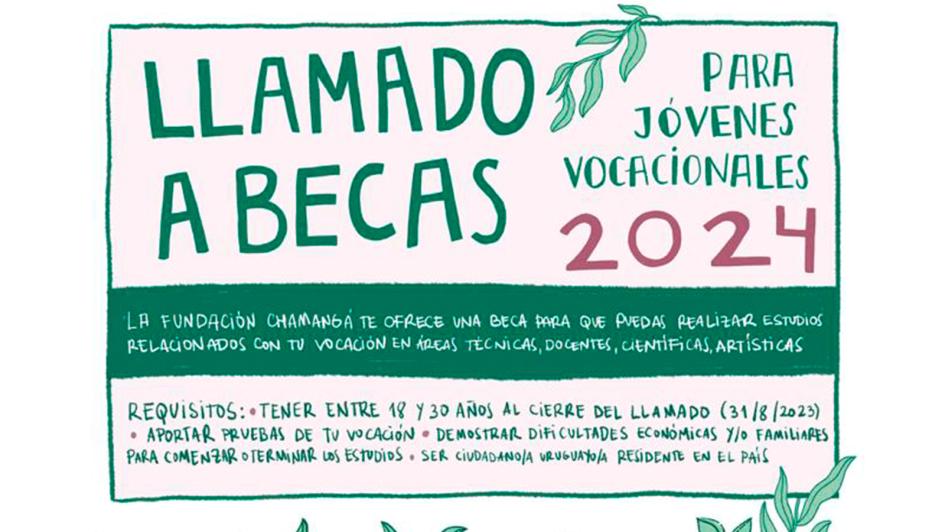 Becas Chamangá 2024 Becas Chamangá 2024