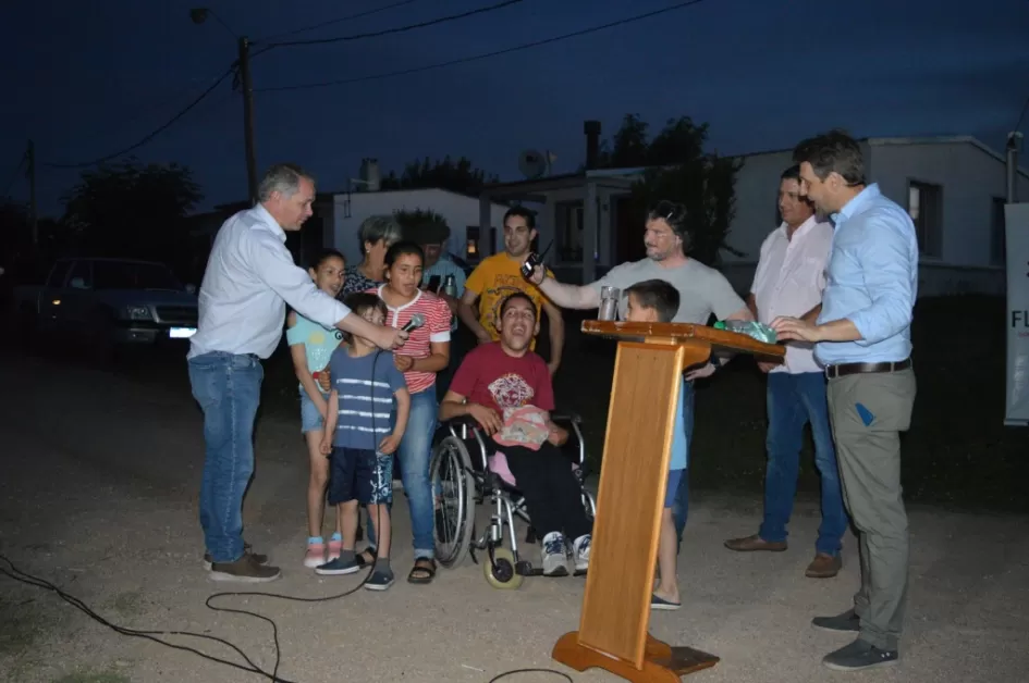 Inauguración luminarias led ´´