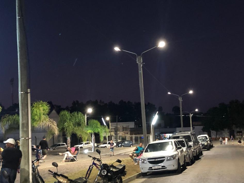 Nueva iluminacion en Plaza Conde Nueva iluminacion en Plaza Conde