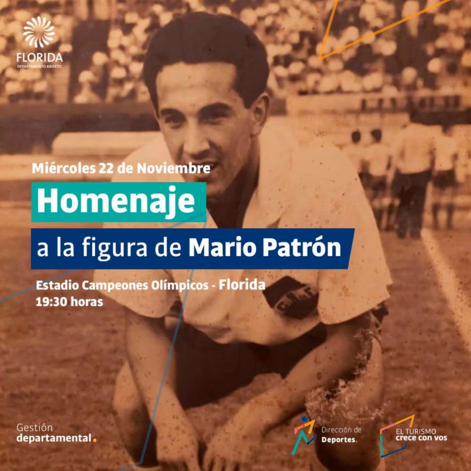 Homenaje a la figura de Mario Patrón Homenaje a la figura de Mario Patrón