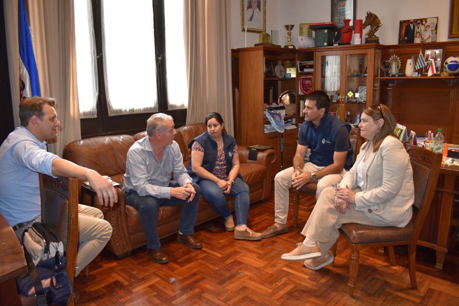 Visita Director Alejandro Sciarra ..