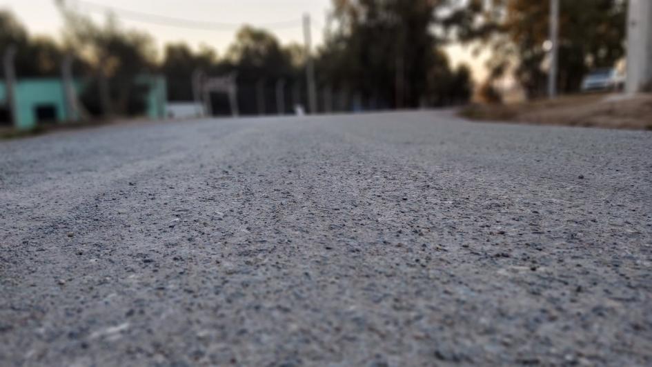 Obras de bituminización en Sarandí Grande Obras de bituminización en Sarandí Grande