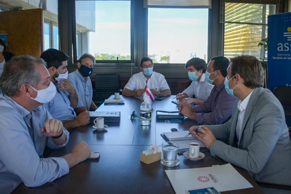 Reunion con Pte. ASSE Dr. Leonardo Cipriani Reunion con Pte. ASSE Dr. Leonardo Cipriani