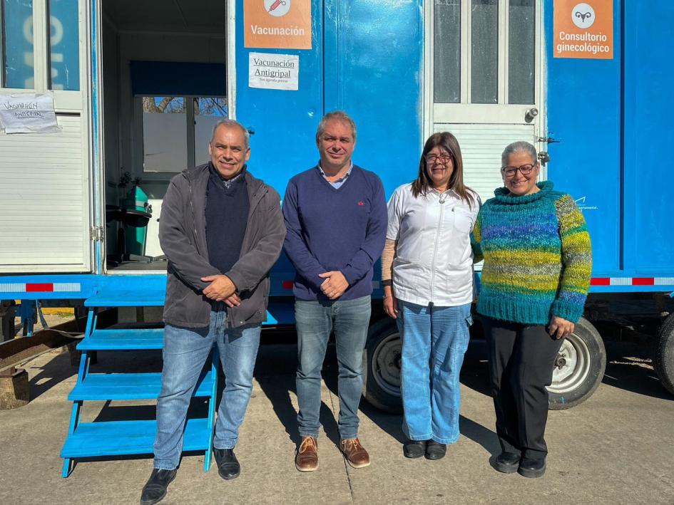 Visita al SESAMO del Intendente López ´´
