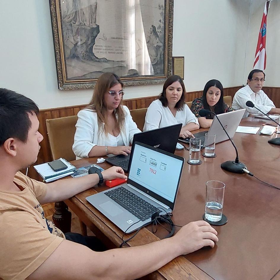 sorteo exoneración padrones contribución ´´