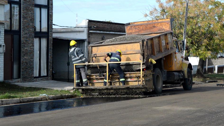 Varios frentes de obra en capital e interior